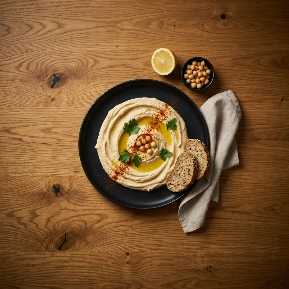 Cremiger Hummus mit Tahini