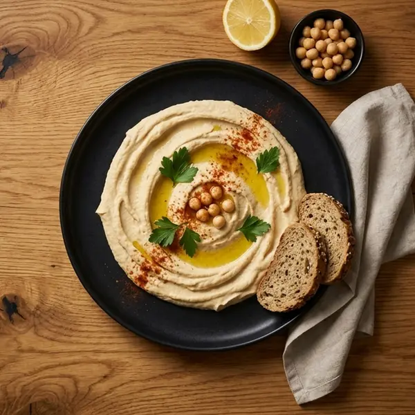 Cremiger Hummus mit Tahini
