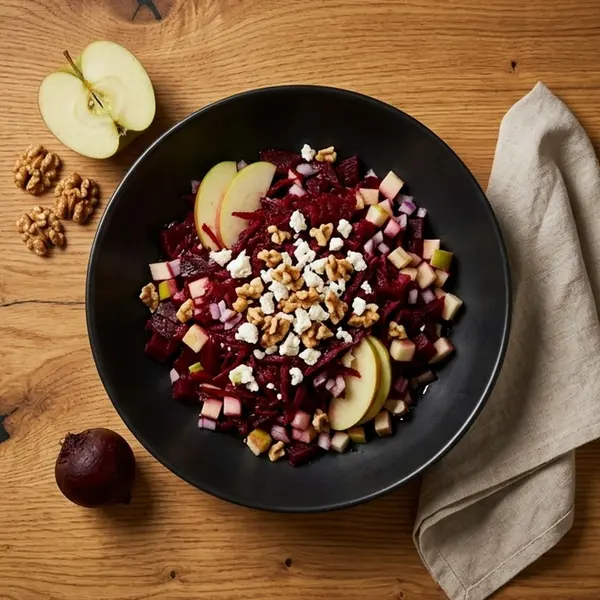 Rote-Bete-Salat mit Apfel oder Birne